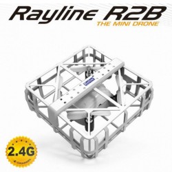 Drón-Rayline R2B 2,4 GHz-es 4-csatornás-védő keretben.